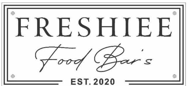 Freshiee Food Bars Logo Freshiee Food Bars for parties and corporate events.